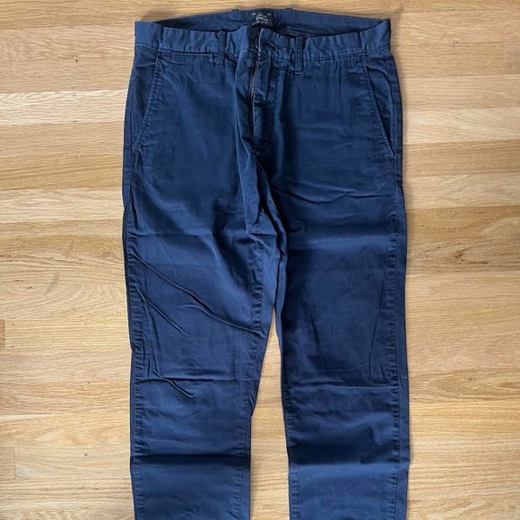 J. Crew Pants J Crew Stretch Pants Navy Poshmark